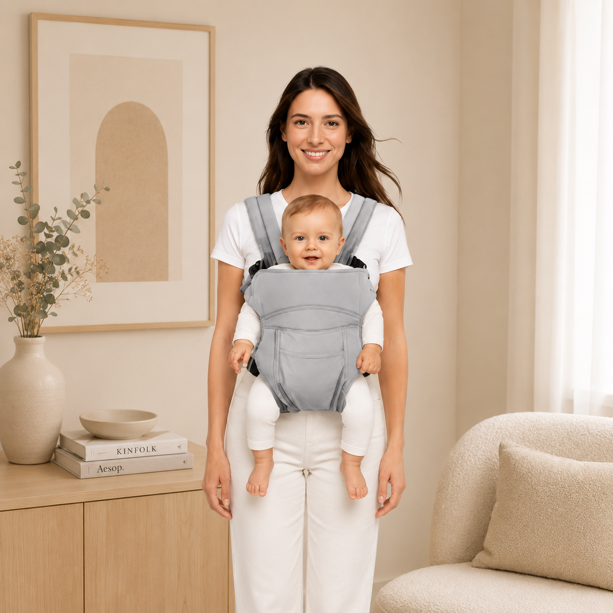 Porte-Bébé Respirant 4 Positions Koaloon™