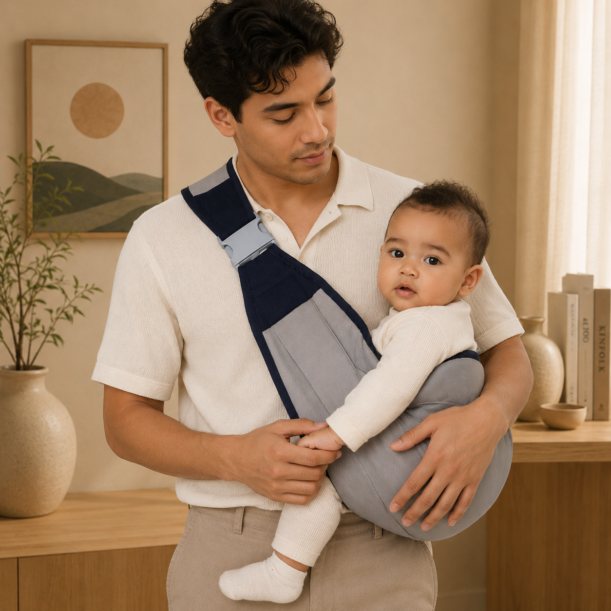Porte Bébé Ergonomique Style Sling Koaloon™