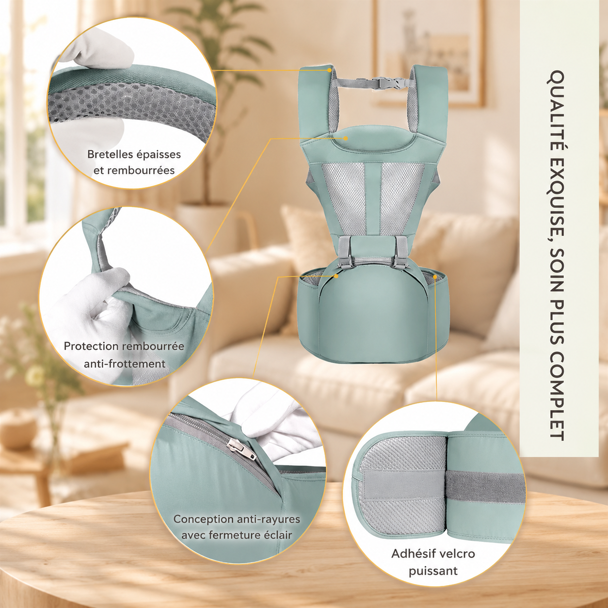 Porte-Bébé Confort Évolutif Koaloon™