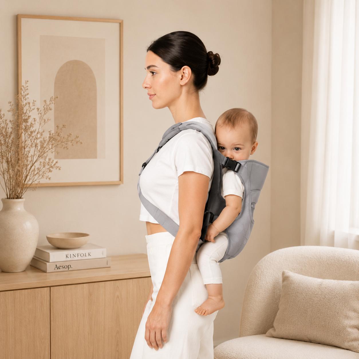 Porte-Bébé Respirant 4 Positions Koaloon™