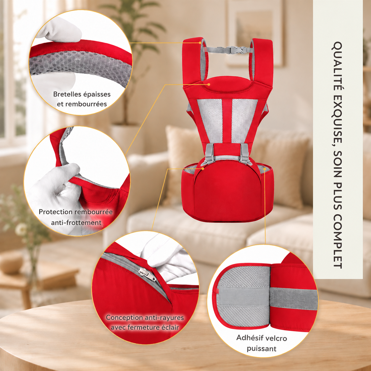 Porte-Bébé Confort Évolutif Koaloon™