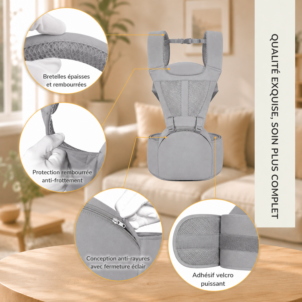 Porte-Bébé Confort Évolutif Koaloon™