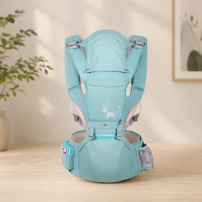 Porte-bébé Physiologique avec Siège de Hanche Koaloon™