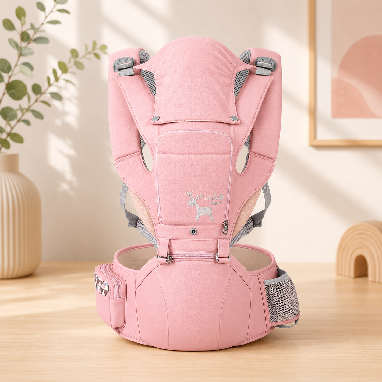 Porte-bébé Physiologique avec Siège de Hanche Koaloon™