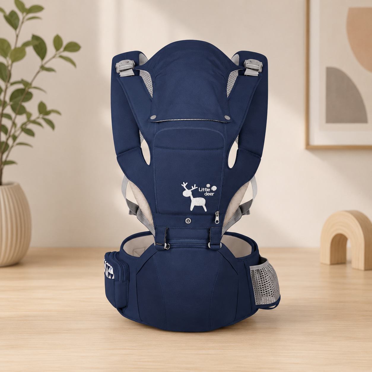 Porte-bébé Physiologique avec Siège de Hanche Koaloon™